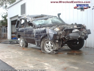 crash of suv - incidente con un suv